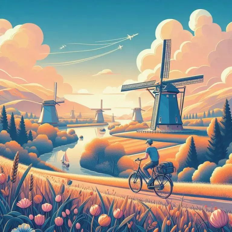 Самые живописные велосипедные маршруты в Нидерландах
