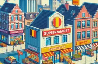 Супермаркеты и продуктовые магазины в Бельгии