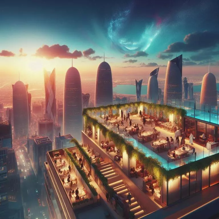Выше неба: лучшие бары и террасы на крышах в Дохе