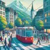 Общественный транспорт в Швейцарии: путеводитель