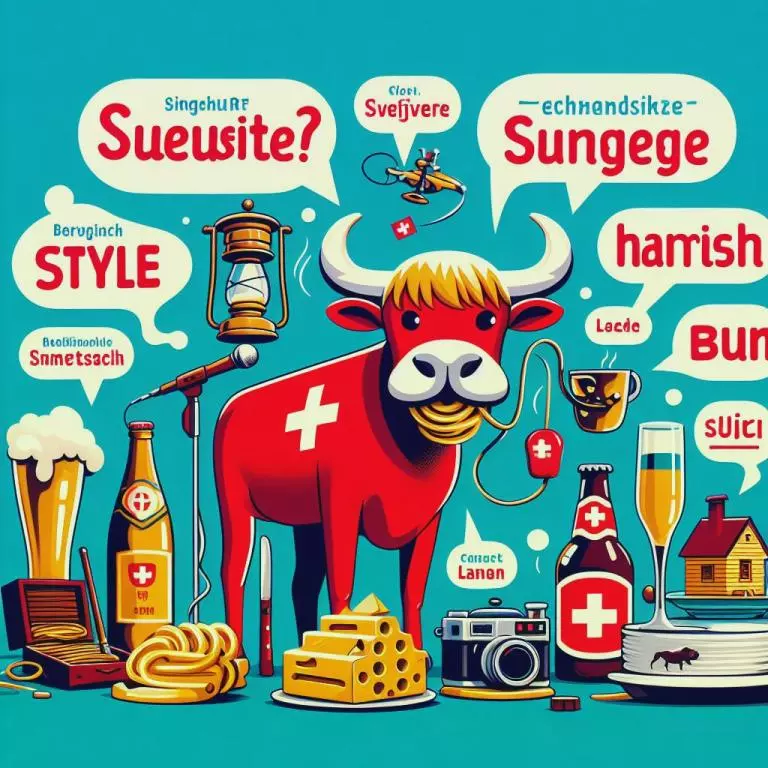 Швейцарские немецкие фразы, которые вам необходимо знать