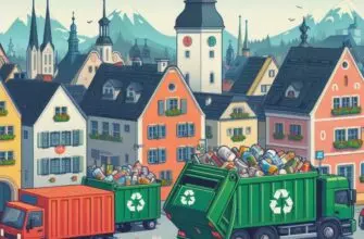 Уборка и переработка мусора в Австрии