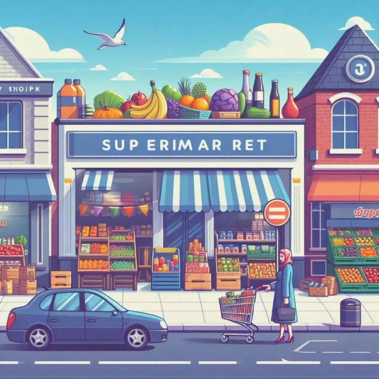 Супермаркеты и продуктовые магазины в Великобритании